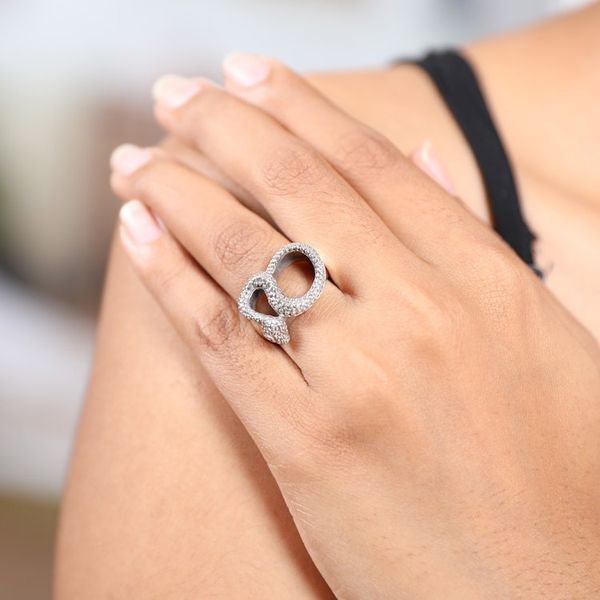 Alternate image for Mens Sterling Silver Snake Ring Slithering Snake