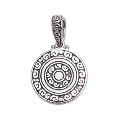 Alternate image for Fair Trade Sterling Silver Pendant Borobudur Muse