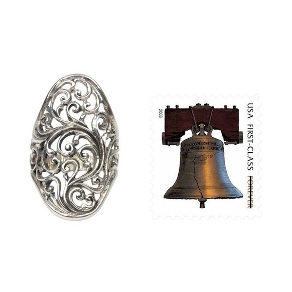 Alternate image for Hand Crafted Sterling Silver Cocktail Ring from Indonesia Sukawati Fern
