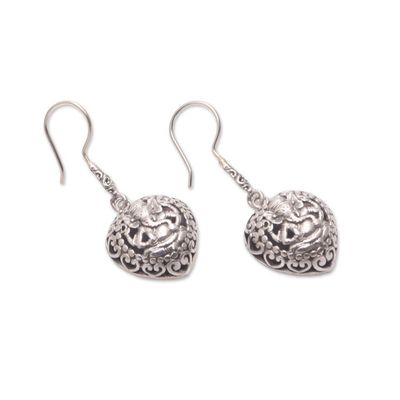Alternate image for Sterling Silver Ganesha Dangle Earrings from Bali Ganeshas Authority
