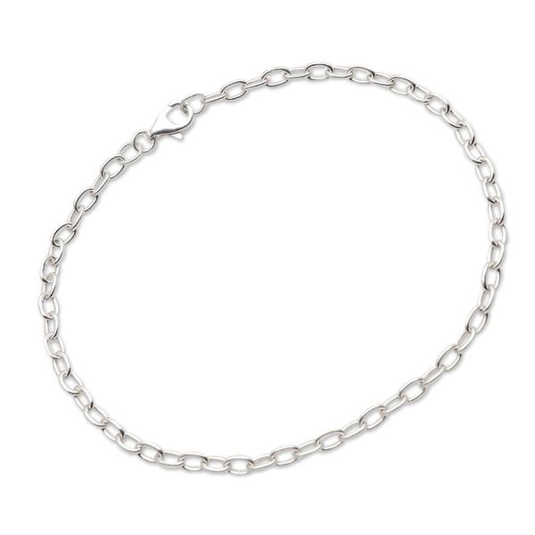 Alternate image for Hand Made Sterling Silver Chain Bracelet from Bali  For Your Birthday