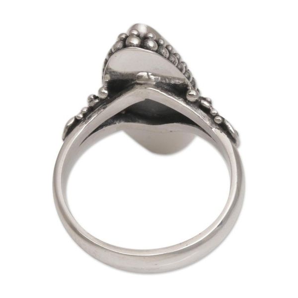 Alternate image for Sterling Silver and Carnelian Ring Fire and Courage