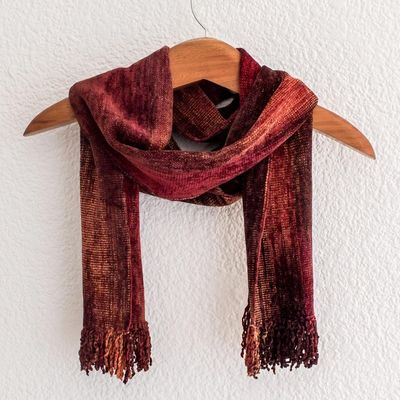 Alternate image for Cotton Blend scarf Autumn Dreamer