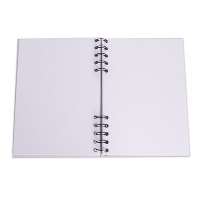 Alternate image for Signed Hummingbird-Themed Paper Journal from Costa Rica Lively Hummingbirds