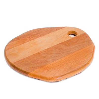 Alternate image for Round Reclaimed Wood Trivet from Costa Rica Country Wood