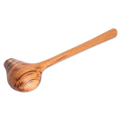 Alternate image for Handmade Jobillo Wood Serving Spoon from Guatemala Gourmet Inspiration