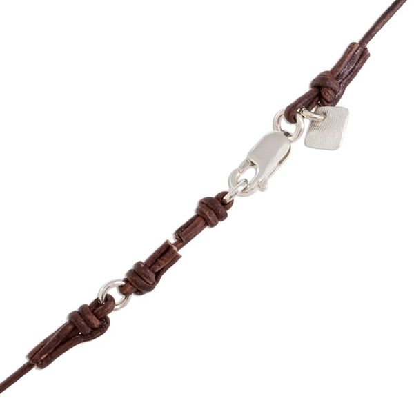 Alternate image for Fine Silver Beaded Pendant Necklace from Guatemala Fascinating Planets