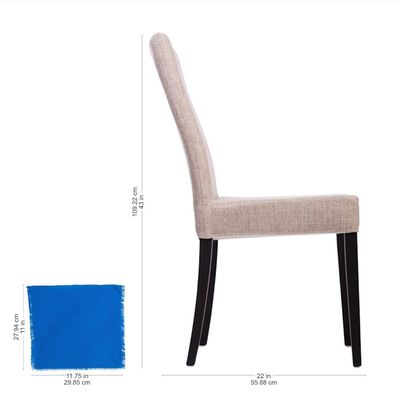 Alternate image for Six Multicolored Striped Cotton Placemats and Napkins Harvest Trails