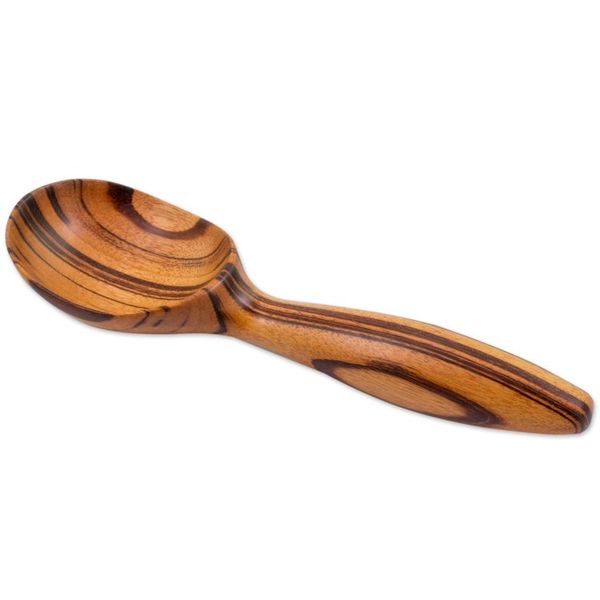 Alternate image for Hand Carved Jobillo Wood Ice Cream Scoop from Guatemala Homestyle Delights