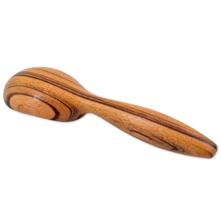 Hand Carved Jobillo Wood Ice Cream Scoop from Guatemala 'Homestyle ...