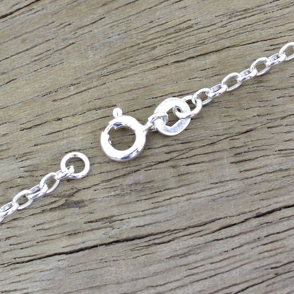 Alternate image for Garnet and Sterling Silver Cross Necklace from India Deep Crimson Cross
