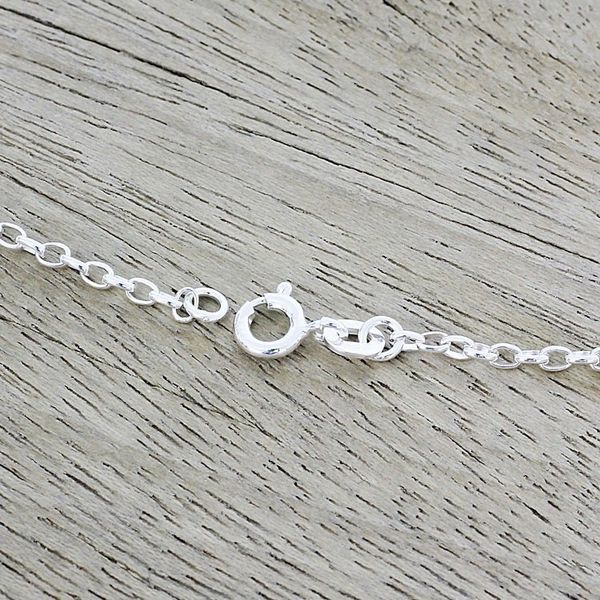 Alternate image for Faceted Amethyst and Sterling Silver Necklace from India Lavender Drop