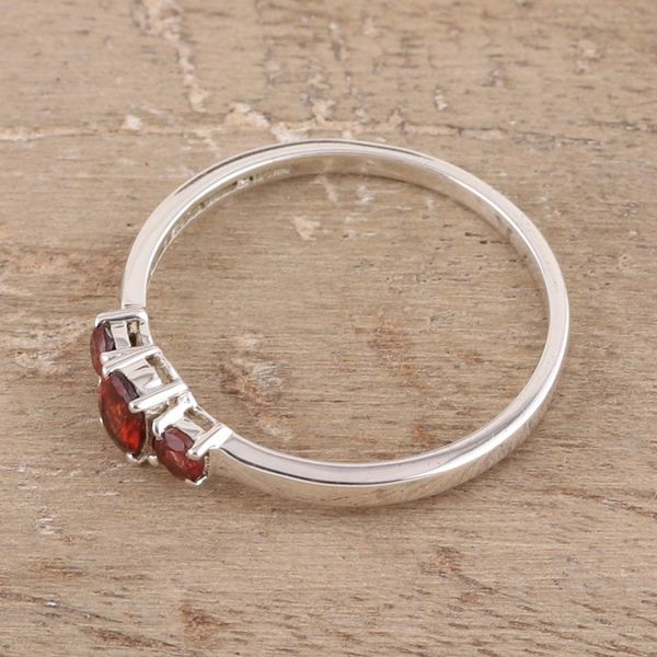 Alternate image for Garnet Ring India Birthstone Jewelry Passions Glow