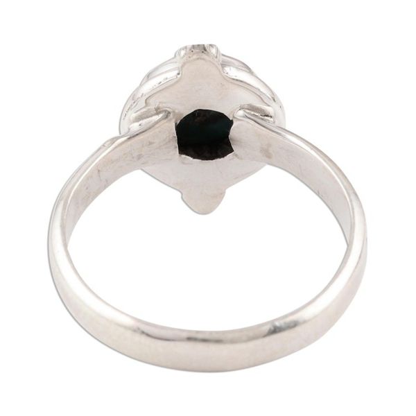 Alternate image for Composite Turquoise Single Stone Ring Ocean Memory