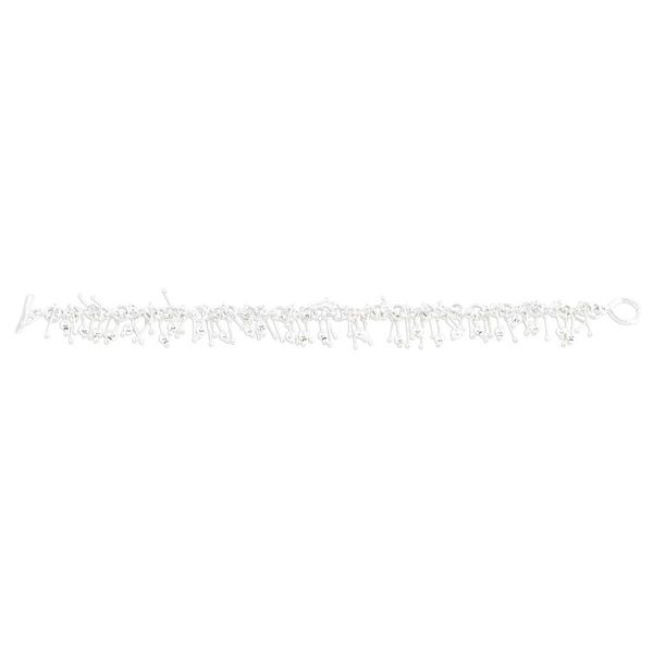 Alternate image for Artisan Crafted Jingling Sterling Silver Link Bracelet Brilliant Jingle