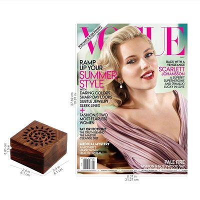 Alternate image for Hand Carved Decorative Mango Wood Box from India Glorious Flower