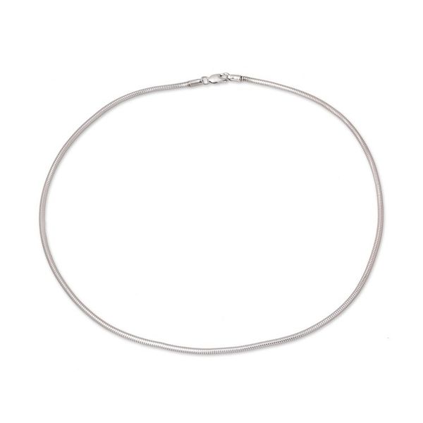 Alternate image for Sterling Silver Omega Chain Necklace from India Omega Appeal