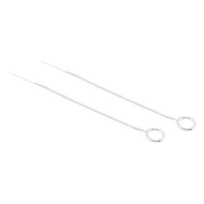 Alternate image for Hand Made Sterling Silver Threader Earrings New Trend