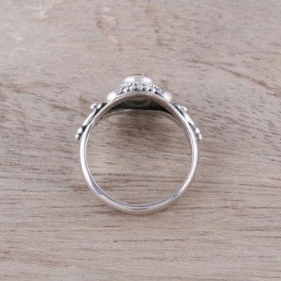 Alternate image for Traditional Citrine Cocktail Ring from India Traditional Romantic