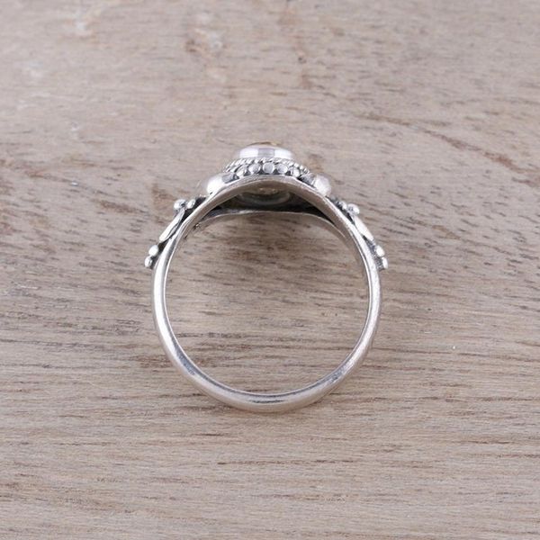 Alternate image for Traditional Citrine Cocktail Ring from India Traditional Romantic