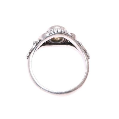 Alternate image for Traditional Citrine Cocktail Ring from India Traditional Romantic