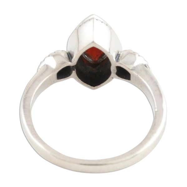 Alternate image for Marquise Cut Garnet Cocktail Ring Crimson Rawa