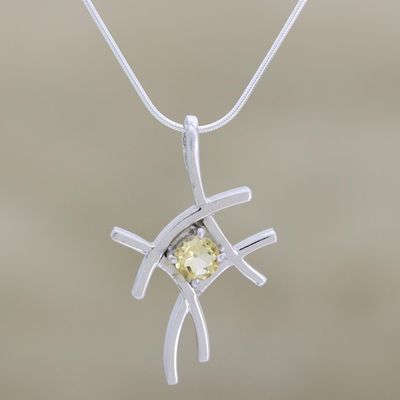 Alternate image for Citrine pendant necklace Energize