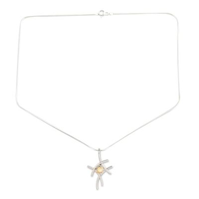 Alternate image for Citrine pendant necklace Energize