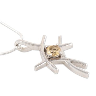 Alternate image for Citrine pendant necklace Energize