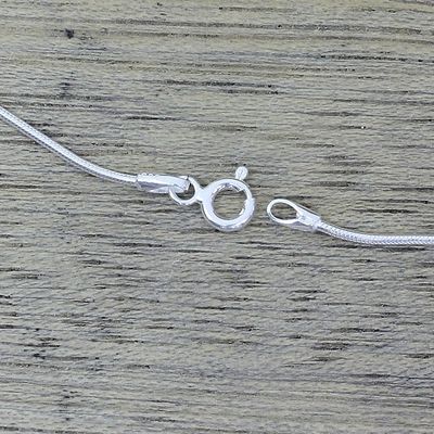 Alternate image for Pearl on Sterling Silver Necklace Bridal Jewelry Lightning Cloud