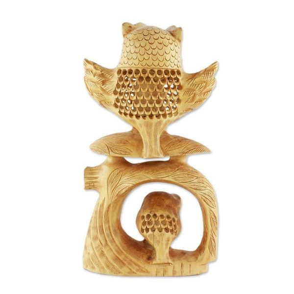 Alternate image for Wood jali sculpture Hide and Seek