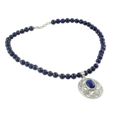 Alternate image for India Lapis Lazuli Necklace Eden