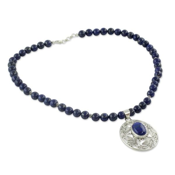 Alternate image for India Lapis Lazuli Necklace Eden