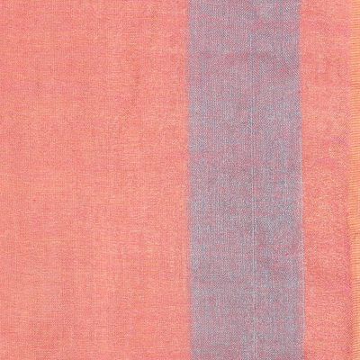 Alternate image for Handloomed Colorful Silk Shawl from India Colorful Blast
