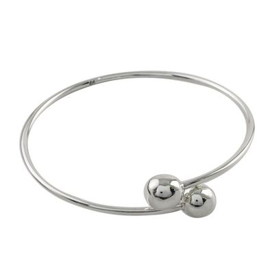 Alternate image for Sterling Silver Bangle Bracelet Silver Friends
