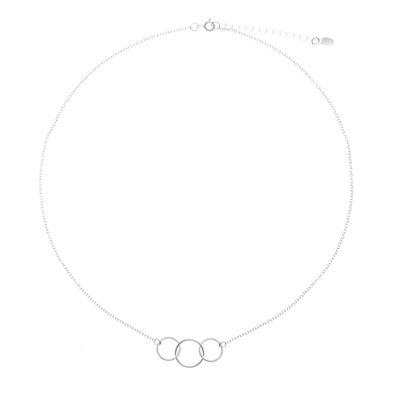 Alternate image for Abstract Sterling Silver Pendant Necklace from Thailand Abstract Friends