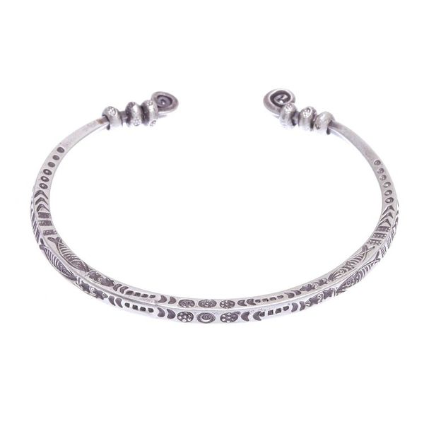 Alternate image for Hand Crafted Sterling Silver Cuff Bracelet Beauty Mark