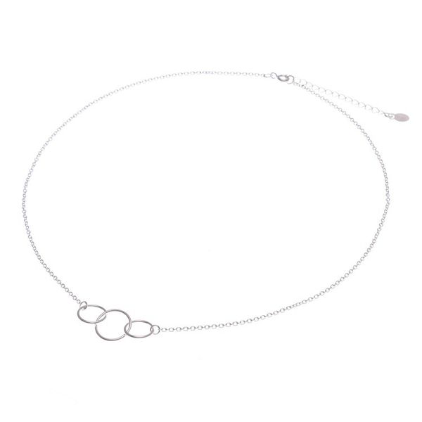 Alternate image for Abstract Sterling Silver Pendant Necklace from Thailand Abstract Friends