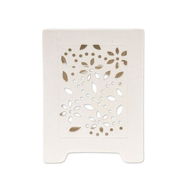 Alternate image for Crackled Ceramic Oil Warmer from Thailand Garden Fresh