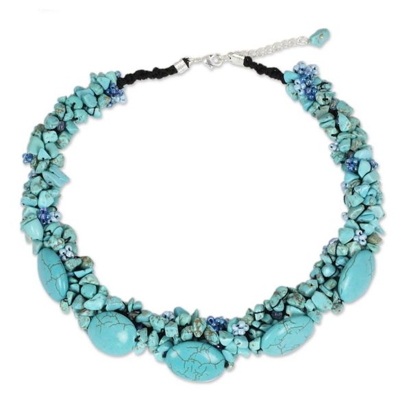 Alternate image for Fair Trade Beaded Necklace Gush