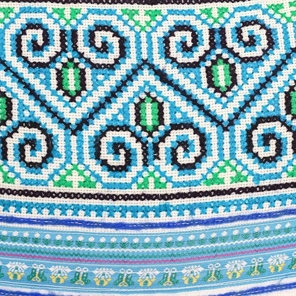 Alternate image for Hmong Cotton Blend Cushion Covers from Thailand Hmong Nature