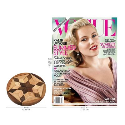 Alternate image for Star Shaped Wood Puzzle Game from Thailand Star of David