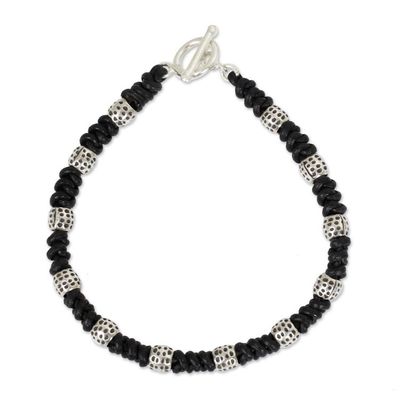 Alternate image for Mens Fair Trade Leather Bracelet Thai Knots