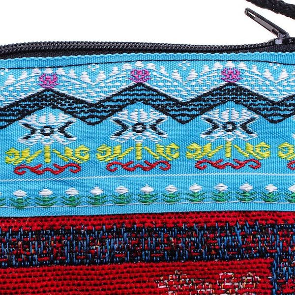 Alternate image for Small Elephant Motif Sling Mae Rim Elephant in Red