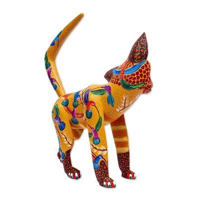 Alternate image for Handmade Cat Alebrije Cosmic Cat