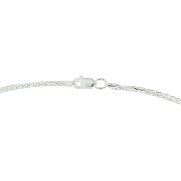 Alternate image for Modern Abstract Taxco Silver Pendant Necklace Taxco Contrasts