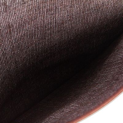 Alternate image for Artisan Hand Woven Brown Striped Tortilla Holder Oaxacan Coffee