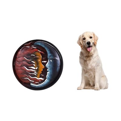 Alternate image for Hand Made Sun and Moon Steel Wall Art Sculpture Romance Eclipse