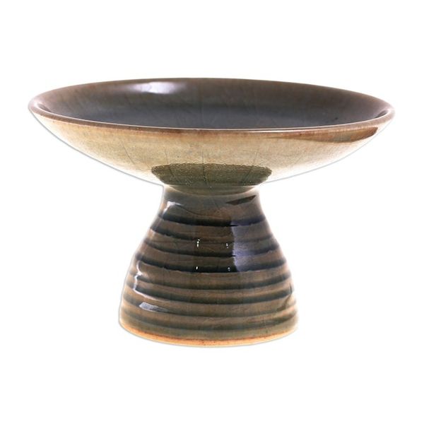 Alternate image for Green Footed Plate from Thailand Riverbank