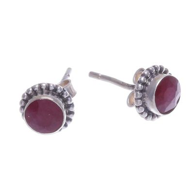 Alternate image for Gemstone and Sterling Silver Stud Earrings Set of 3 First Taste